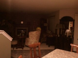 Creepy balloon face 1